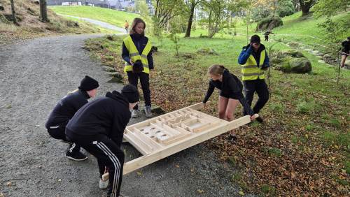 Labyrinten! Bom på den blei strafferunde...